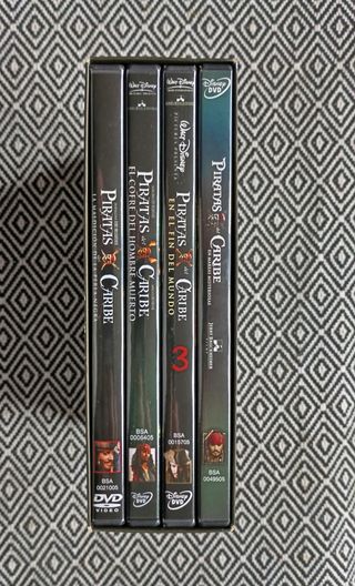 Piratas del caribe dvd Colección de 4 peliculas