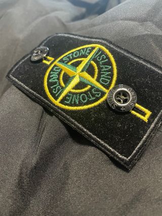 Abrigo Stone Island Negro Talla L