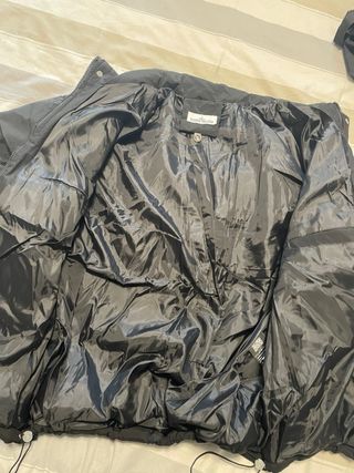 Abrigo Stone Island Negro Talla L