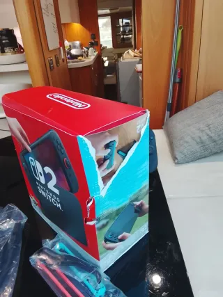Nintendo Switch + 7 Juegos + maletín transporte