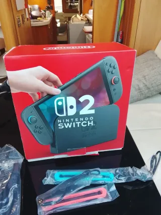 Nintendo Switch + 7 Juegos + maletín transporte