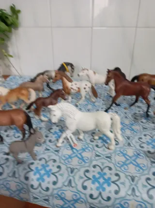 Lote Figuras Caballos Schleich