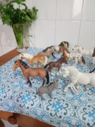 Lote Figuras Caballos Schleich