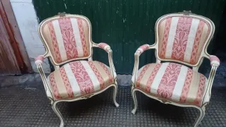 2 Sillones Vintage Estilo Francés