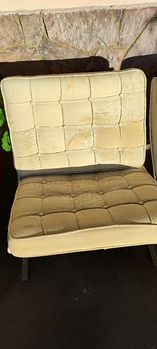 2 Sillones Diseño Cómodos Beige