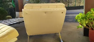 2 Sillones Diseño Cómodos Beige