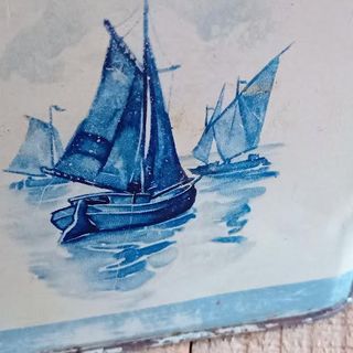 "Tizte" antica scatola caffè di fichi