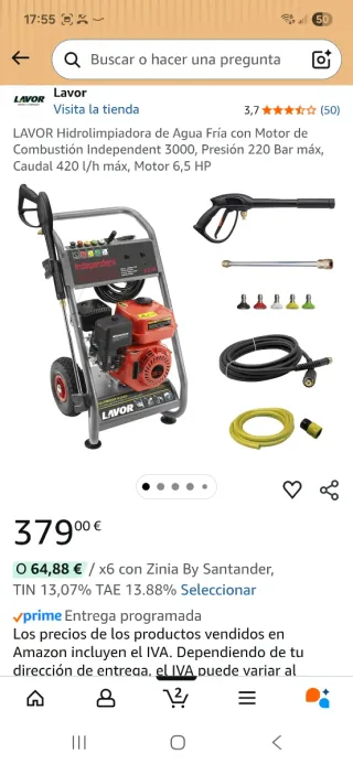 Hidrolimpiadora lavor