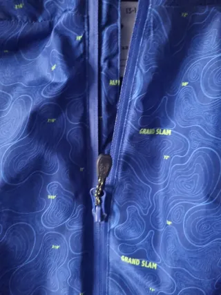 Abrigo niño azul T.13-14