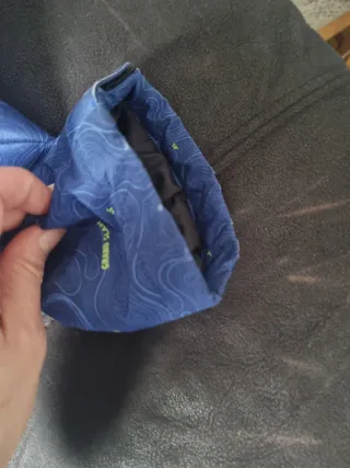 Abrigo niño azul T.13-14