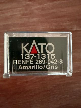 Kato 269 amarillo/gris esc N RENFE NO Ibertrén