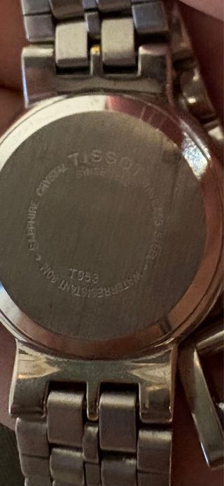 Reloj Tissot Mujer 1999 Oro y Plata