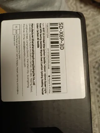 Sillín RYET Carbono Negro