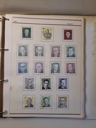 Sellos DDR Colección Flores y Animales