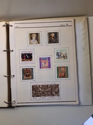 Sellos DDR Colección Flores y Animales