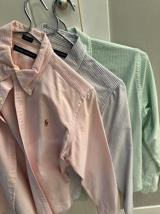 Confezione da 3 camicie da donna Ralph Lauren a righe