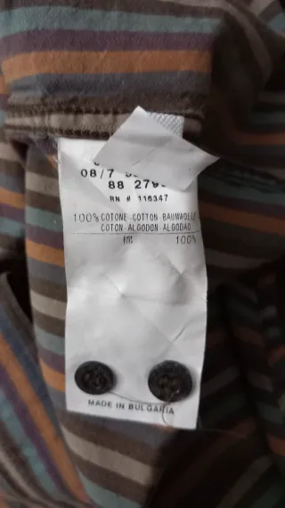 Camicia Carbi a righe taglia M