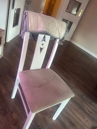 5 Sillas Comedor con Fundas Terciopelo