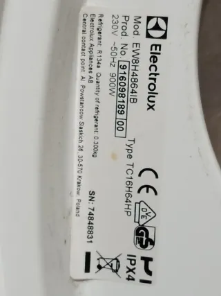 Placa de control y mandos Electrolux Perfectcare