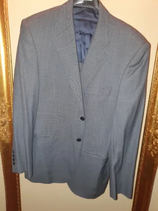 Americanas hombre azul y gris