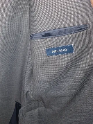 Americanas hombre azul y gris