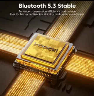 Auriculares Toocki TWS Bluetooth 5.3 Beige