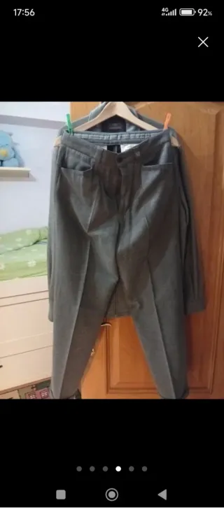 Chaqueta Caramelo Hombre Talla M Gris