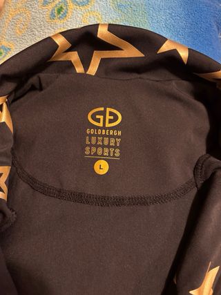 Goldbergh maglia elasticizzat Sci Donna Stelle Oro
