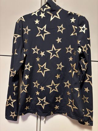 Goldbergh maglia elasticizzat Sci Donna Stelle Oro