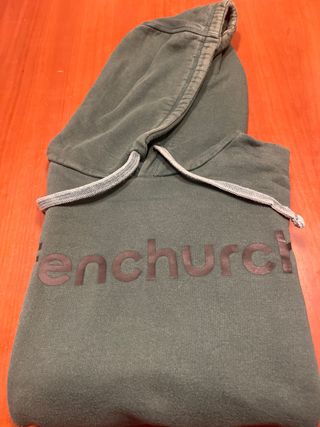 Sudadera Fenchurch verde con capucha