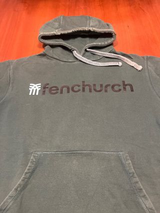 Sudadera Fenchurch verde con capucha
