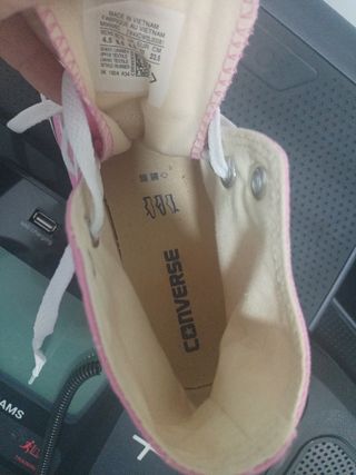 Tenis allstar bota nuevo mujer