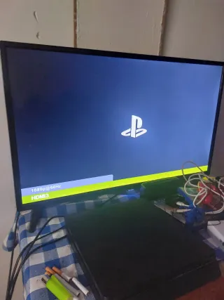 PS4 (PlayStation 4) + Mando Rojo con Drift + Juego