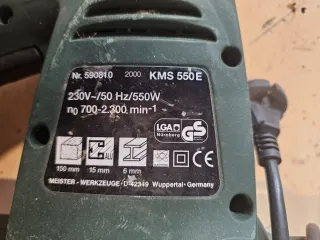 Sierra de calar King Craft KMS 550 E