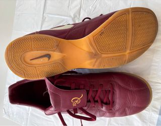 Zapatillas “Nike” Fútbol Sala Rojas y Doradas