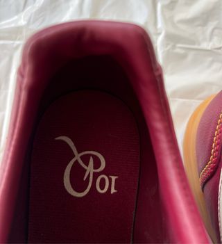 Zapatillas “Nike” Fútbol Sala Rojas y Doradas