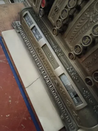 ANTIGUA MAQUINA REGISTRADORA "NATIONAL"