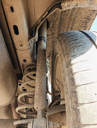 AMORTIGUADOR TRASERO DERECHO FORD FIESTA (CB1) TZ