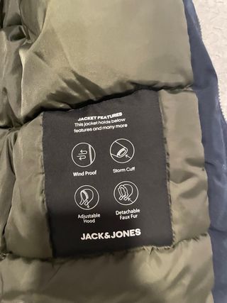 Chaqueta Jack & Jones con pelo