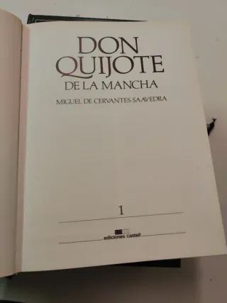 Don Quijote de la Mancha 8 tomos