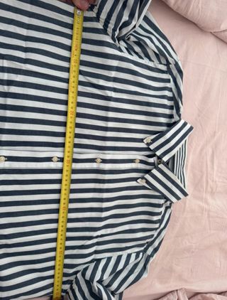 Camisa Ben Sherman Rayas Candy Azul/Blanco