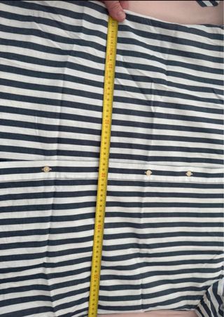 Camisa Ben Sherman Rayas Candy Azul/Blanco