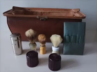 Maleta antigua de barbero