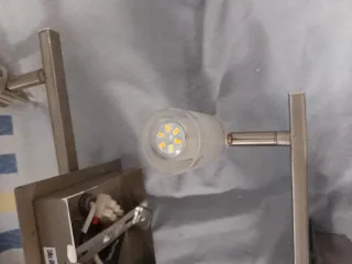 Lámparas de techo plateada