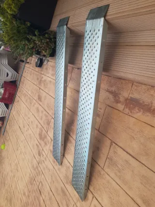 Rampas metálicas para carga
