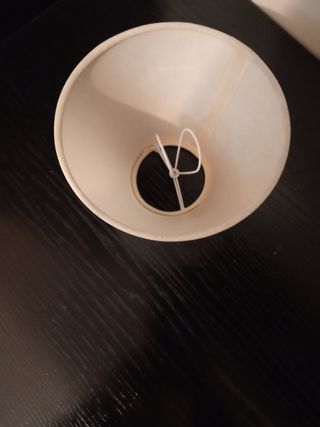 Pantalla de lámpara beige