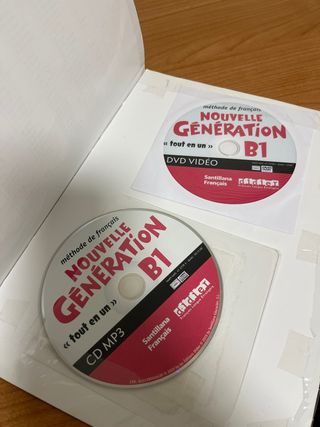 NOUVELLE GENERATION B1 LIVRE/EXERCICES+CD+DVD