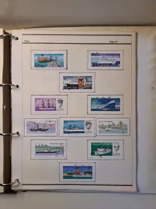 Colección de sellos de Polonia