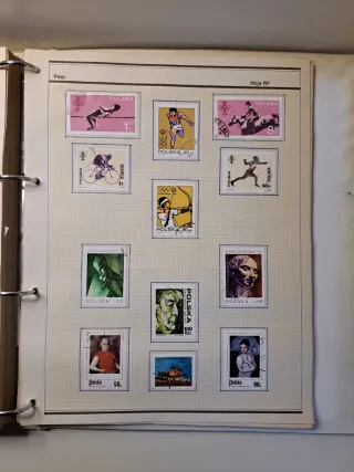Colección de sellos de Polonia