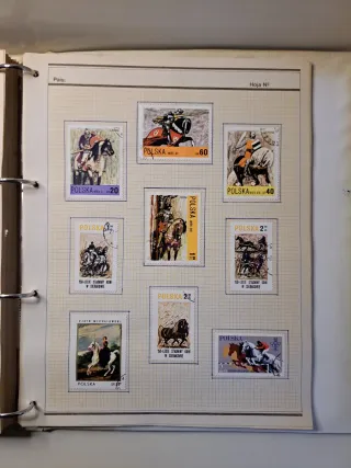 Colección de sellos de Polonia